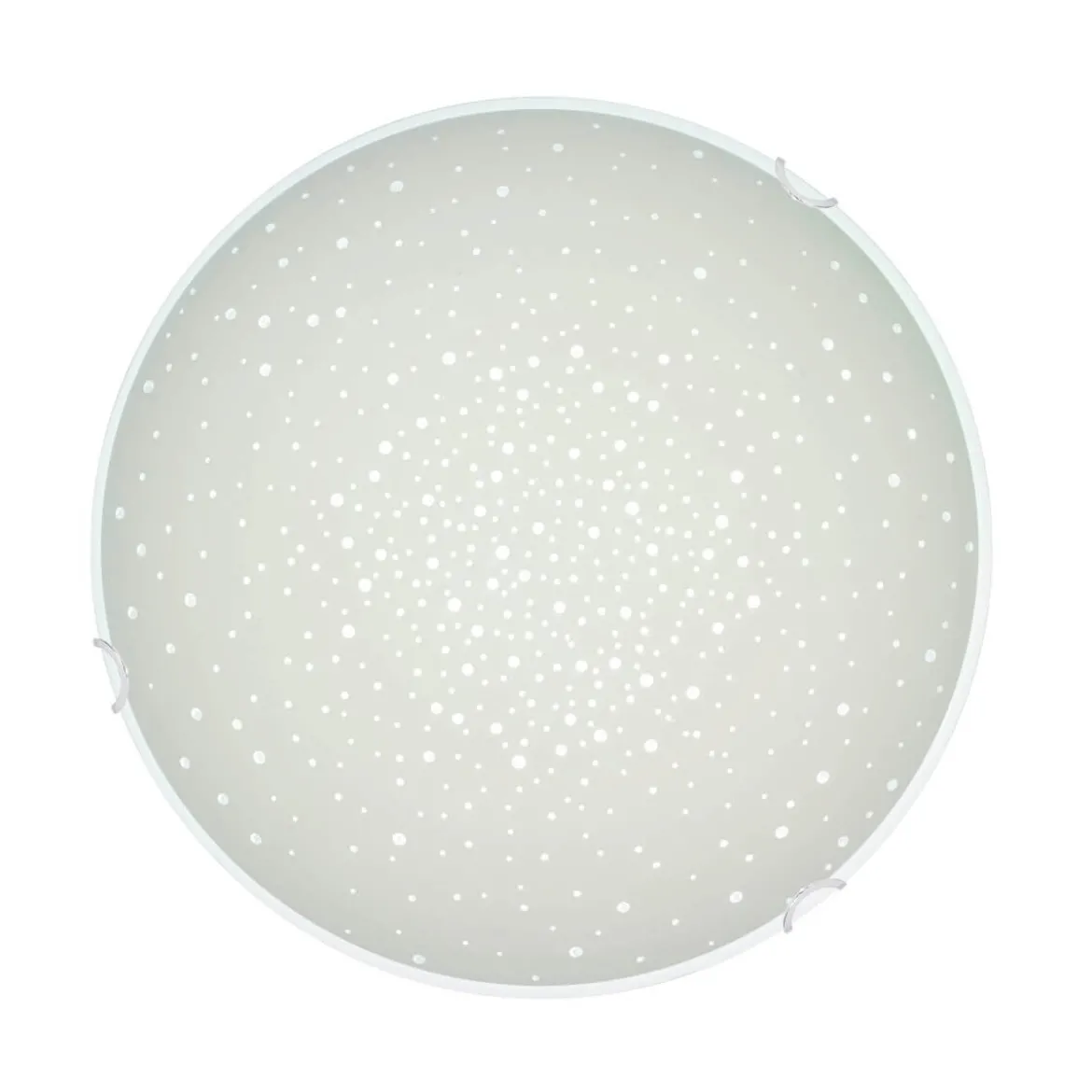 ZODIAC LED-Plafond 30cm Frostad/Mönster